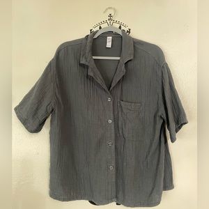 Stars Above | Buttoned up Pajama Top Size M